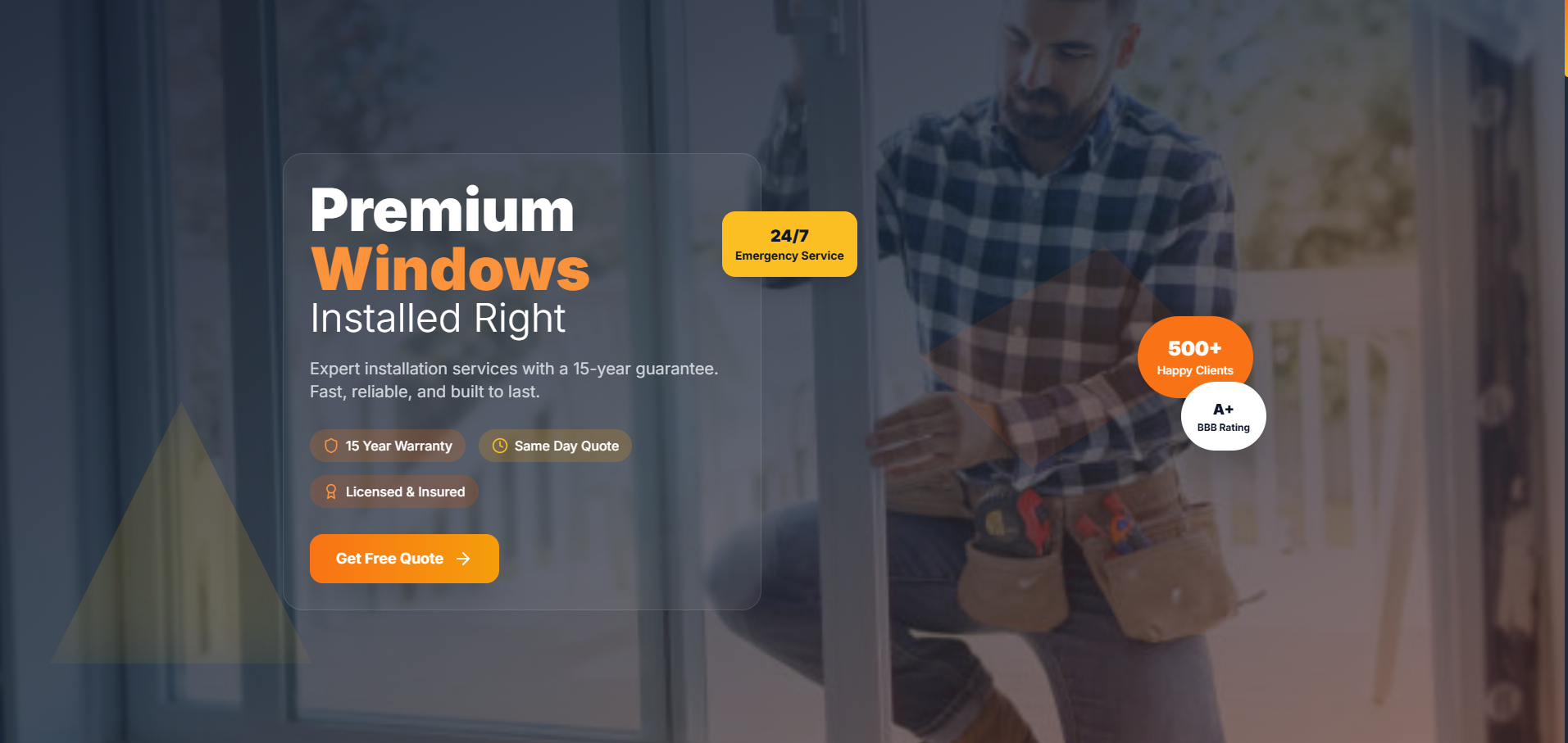 EliteWindows Website Preview